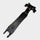 Maxi Micro Scooter Bare Chassis: Black