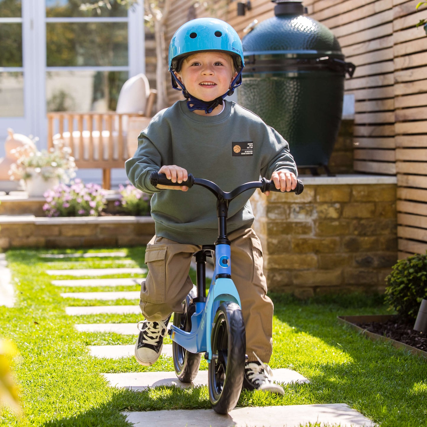 Micro Balance Bike Lite: Blue