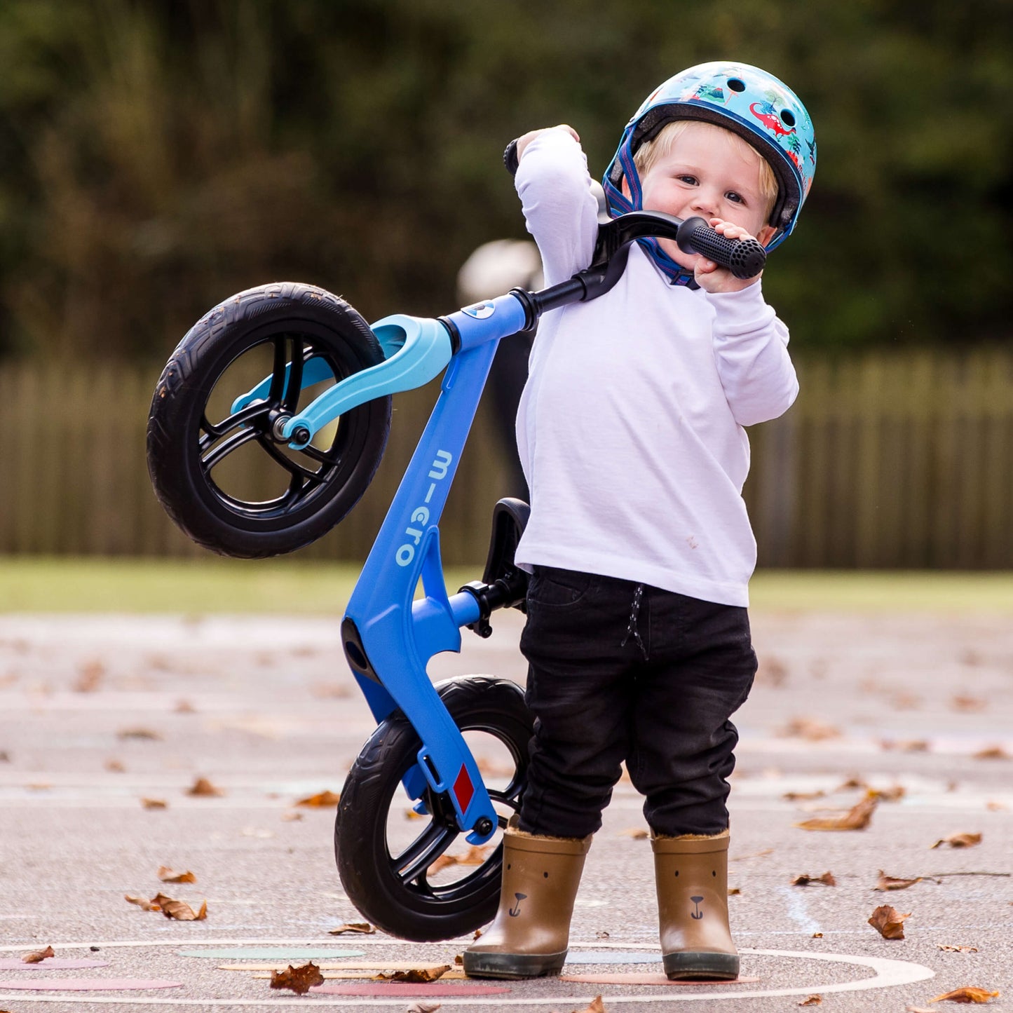 Micro Balance Bike Lite: Blue