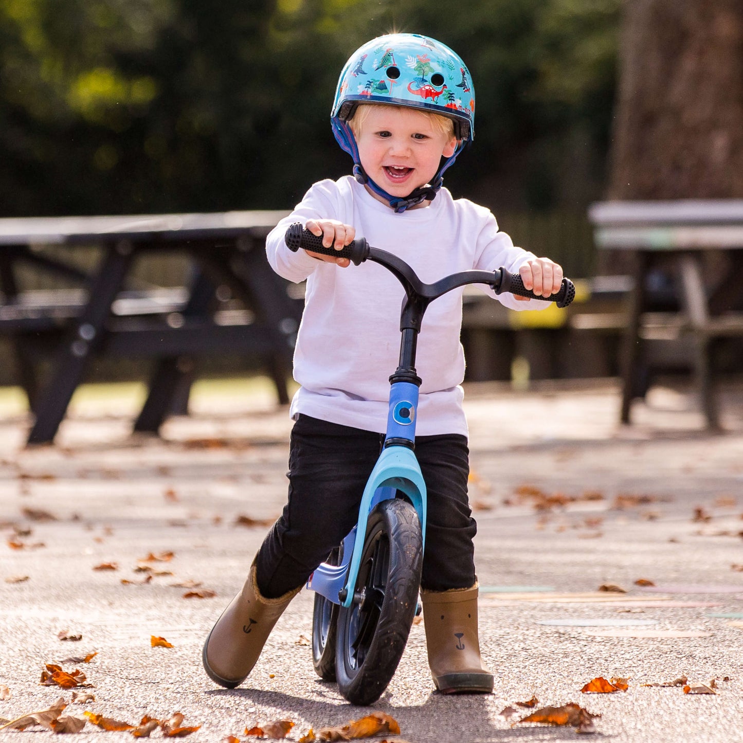 Micro Balance Bike Lite: Blue