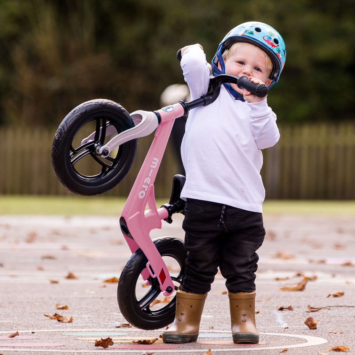 Micro Balance Bike Lite: Pink