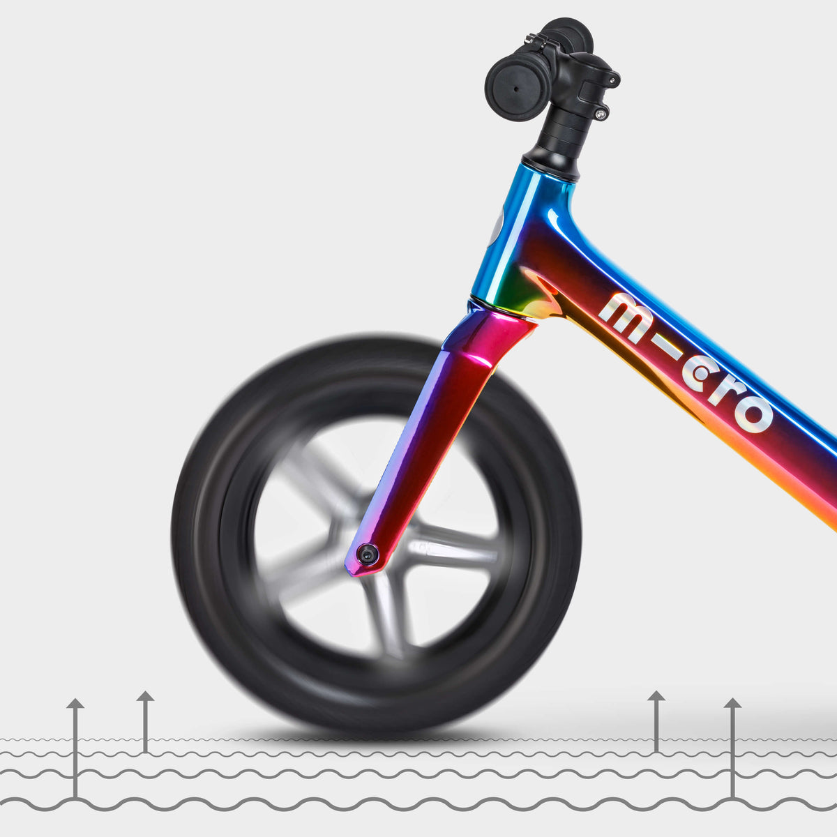 Micro Balance Bike Ultra LED: Rainbow