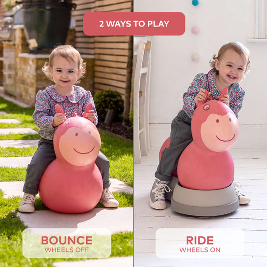 Micro Ride on Space Hopper: Pink