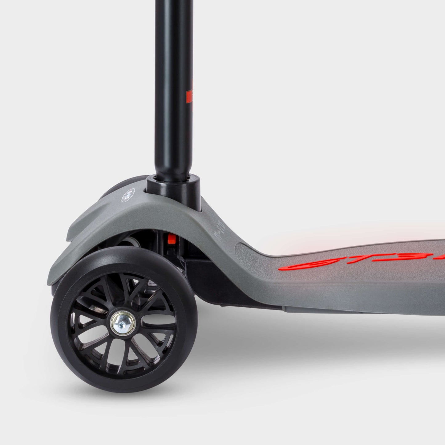 Micro Kickboard Deluxe LED Porsche Edition: Metallic Stone Grey