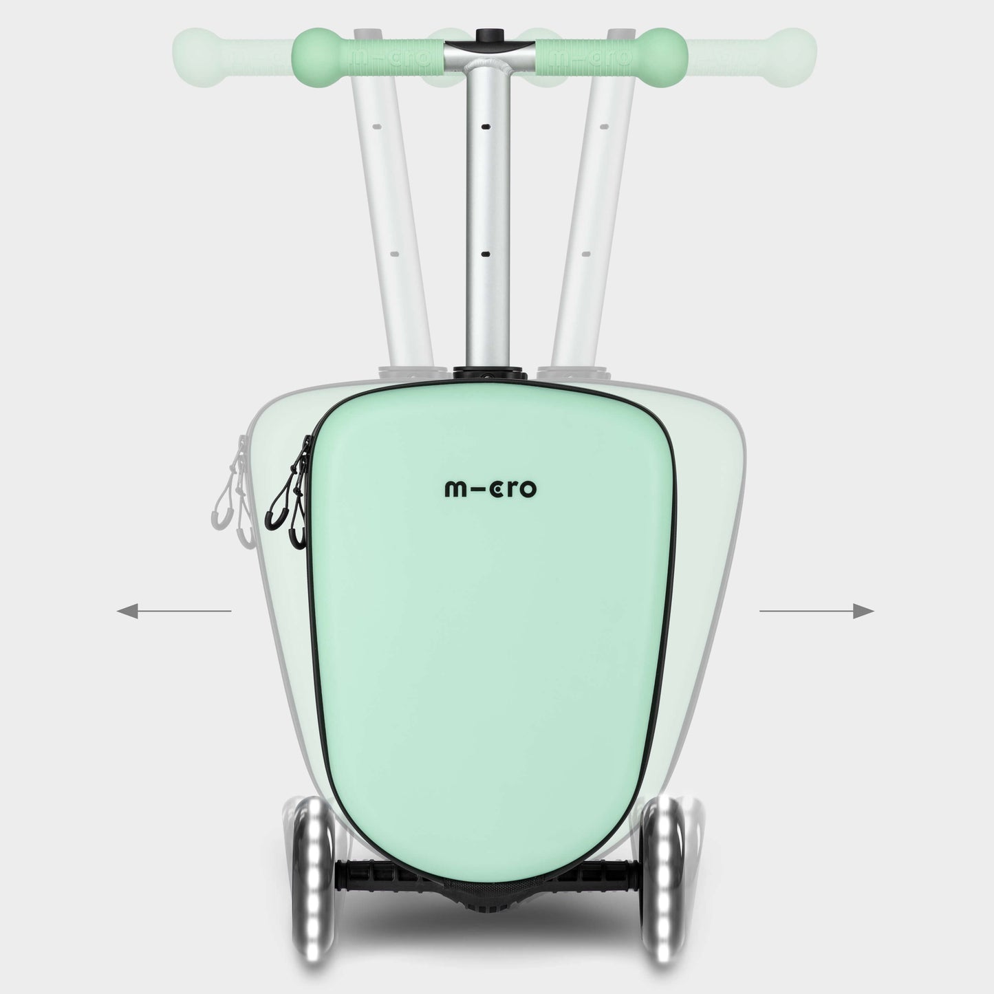 Mini Micro LED Luggage: Mint