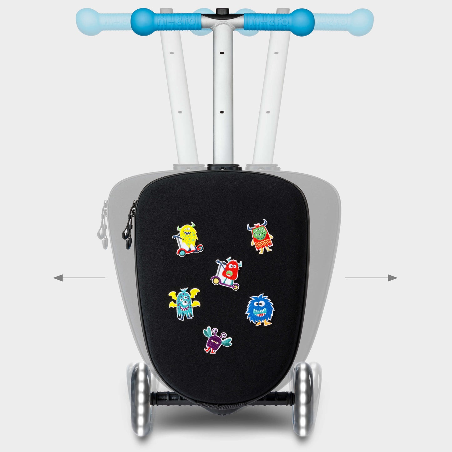 Mini Micro LED Luggage: Blue