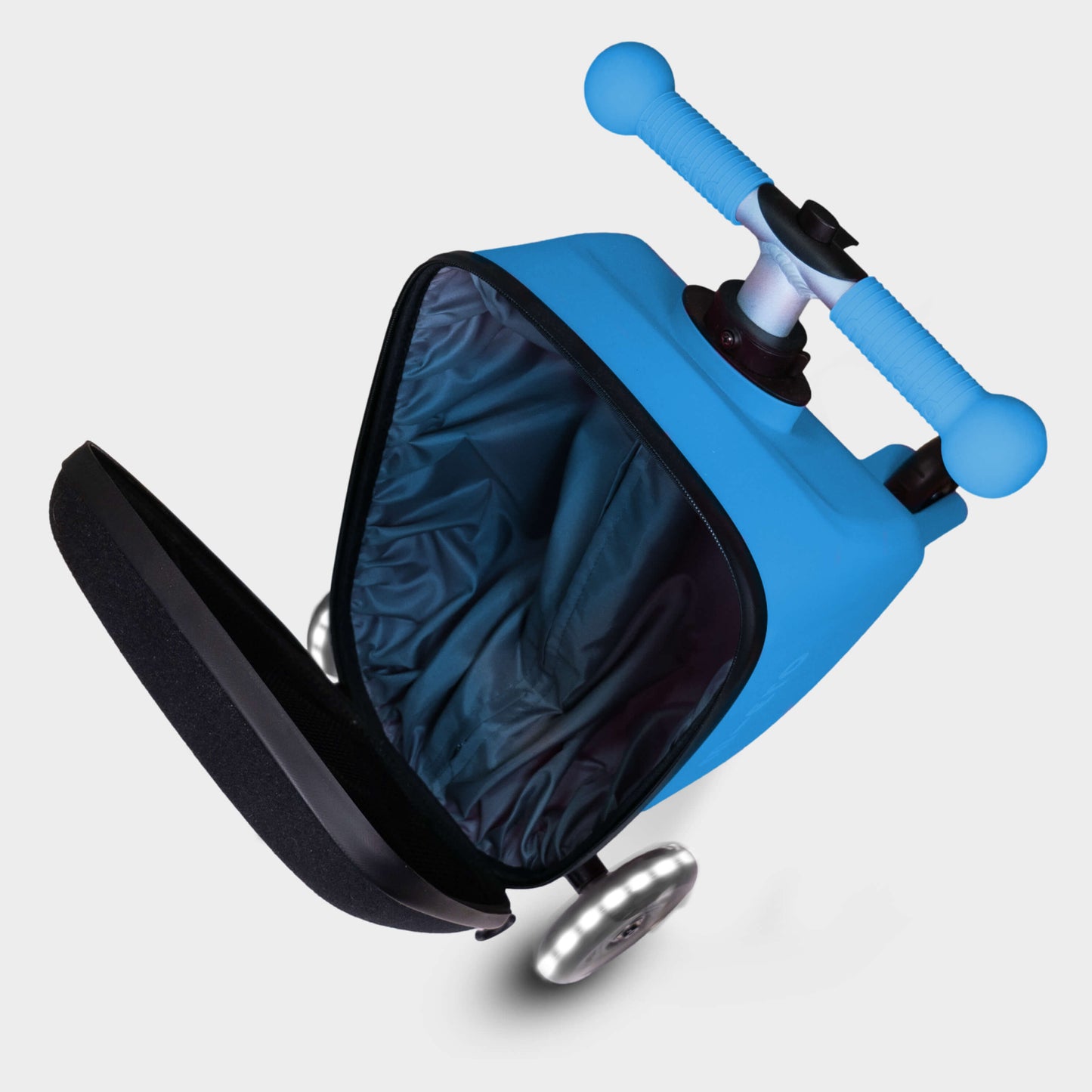 Mini Micro LED Luggage: Blue