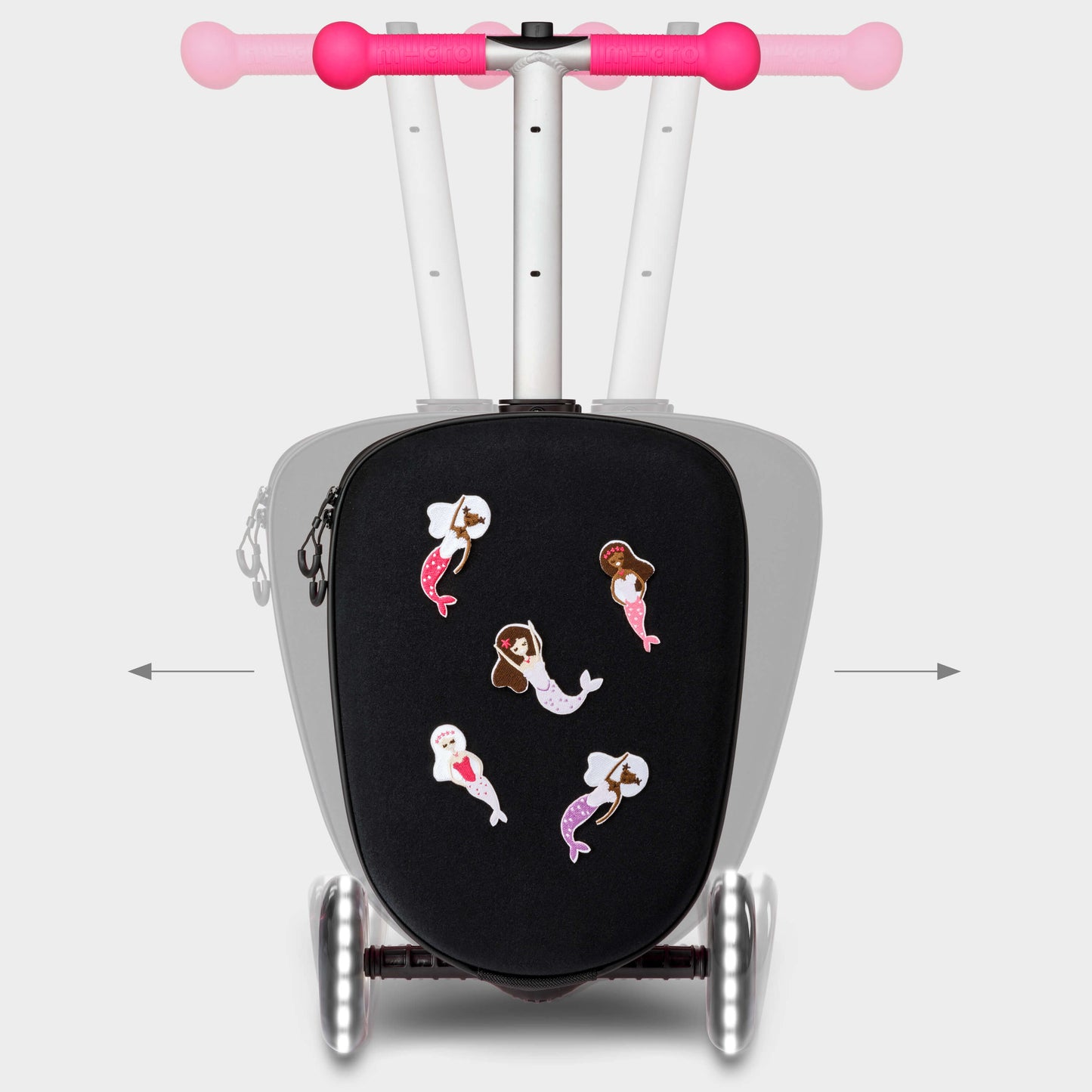 Mini Micro LED Luggage: Pink