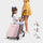 Eazy Ride On Luggage: Pink