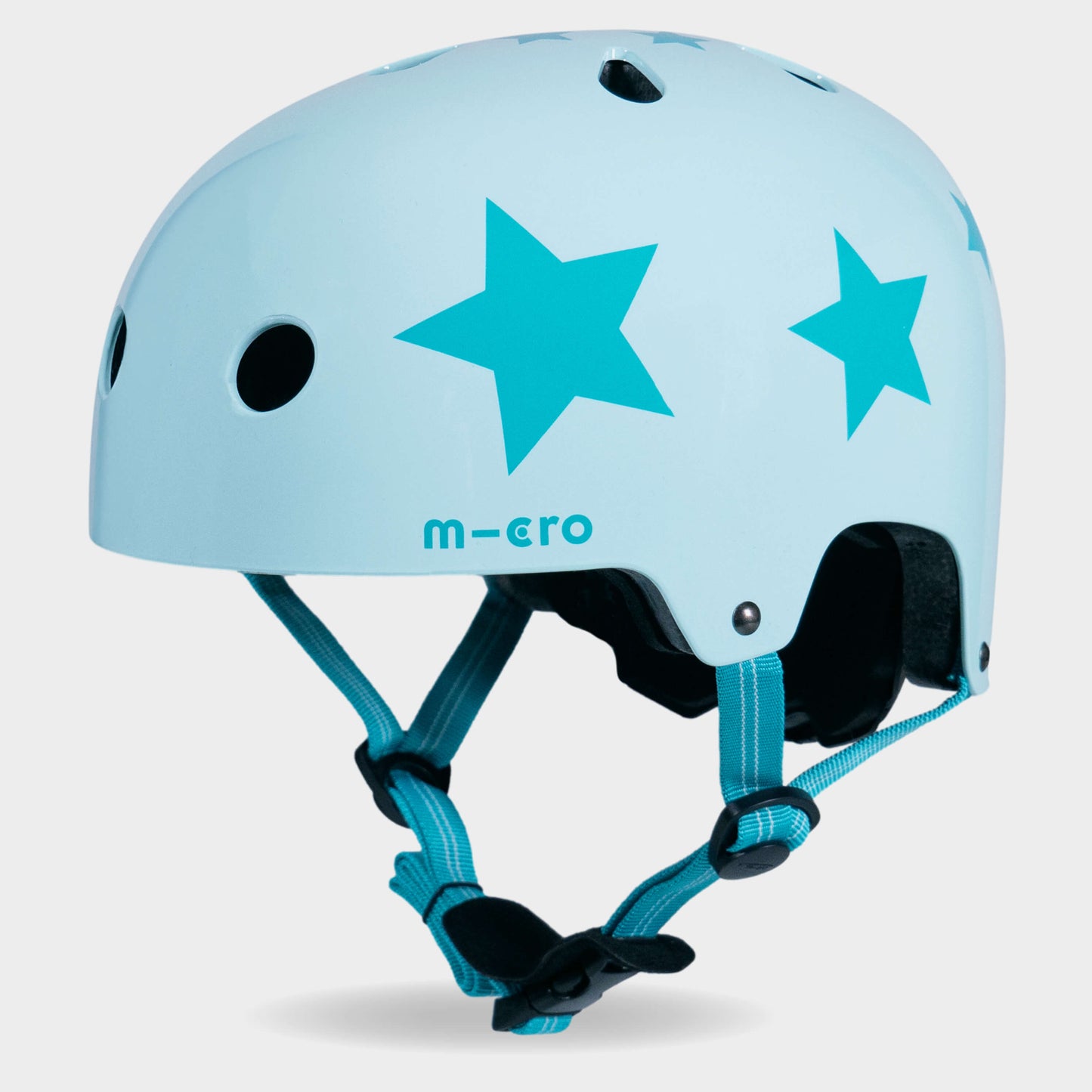 My First Scooter Set Aqua Star: Helmet, Bell and Pull&Carry