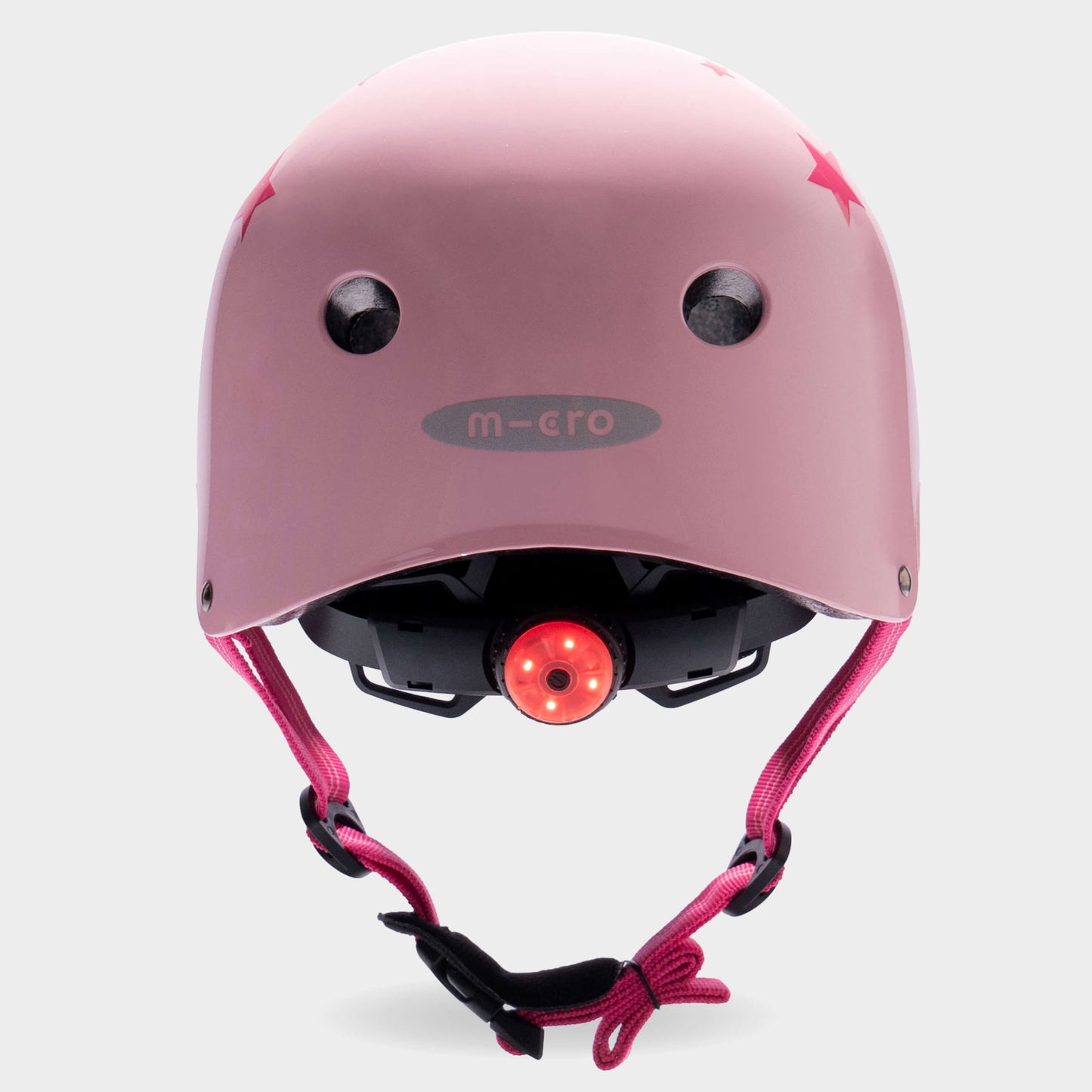 Helmet, Patterned Bell and Light: Pink Star