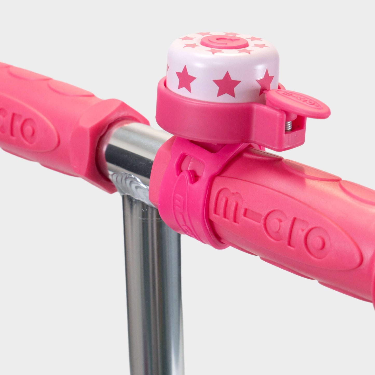Helmet, Patterned Bell and Light: Pink Star