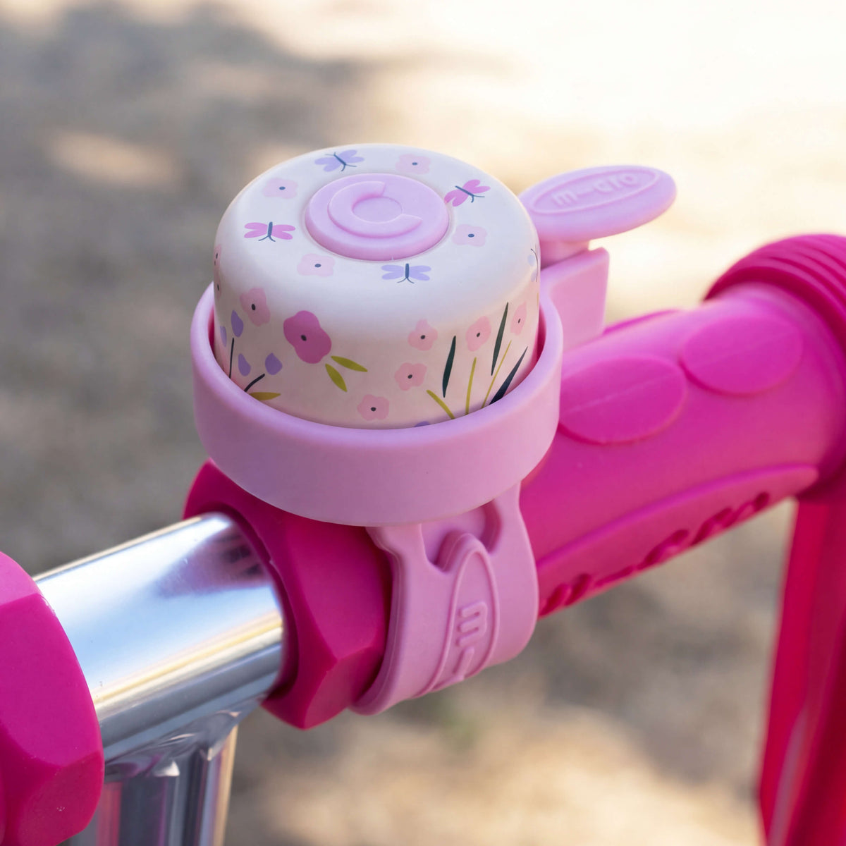 Scooter & Bike Pattern Bell: Flora Fauna