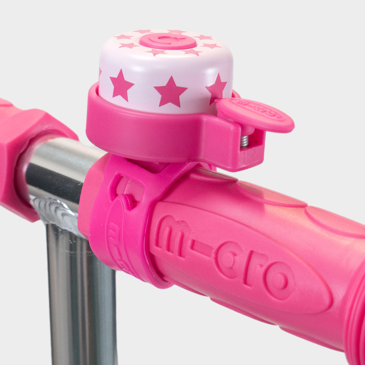 Scooter & Bike Pattern Bell: Pink Star