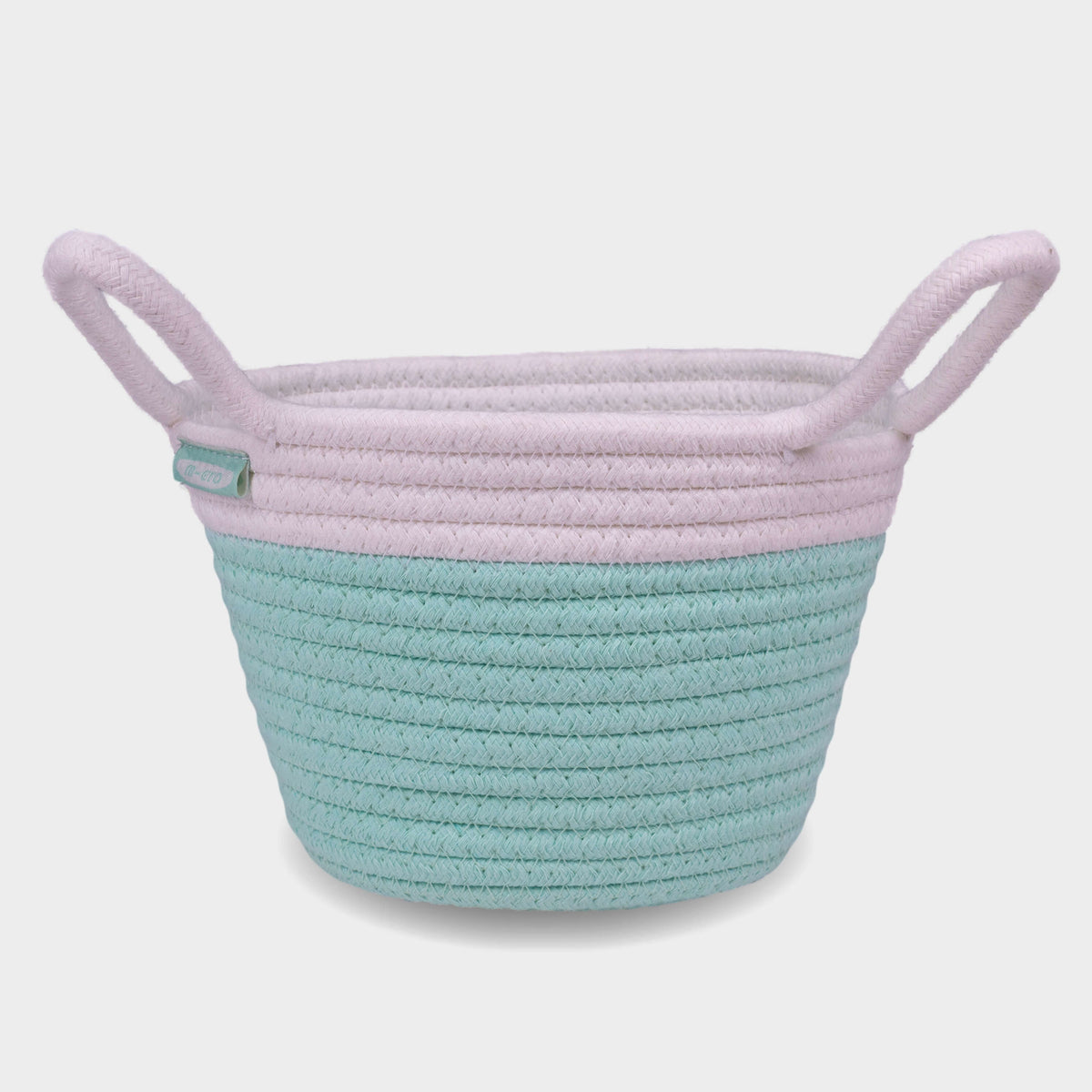 Micro Rope Basket: Mint Dog