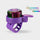 Scooter & Bike Bell: Purple Neochrome
