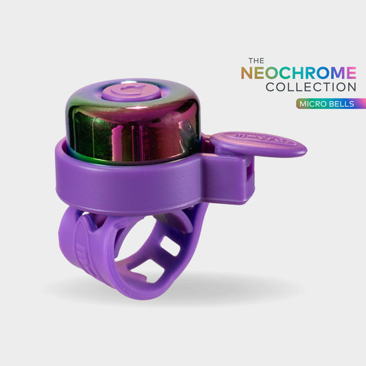 Scooter & Bike Bell: Purple Neochrome
