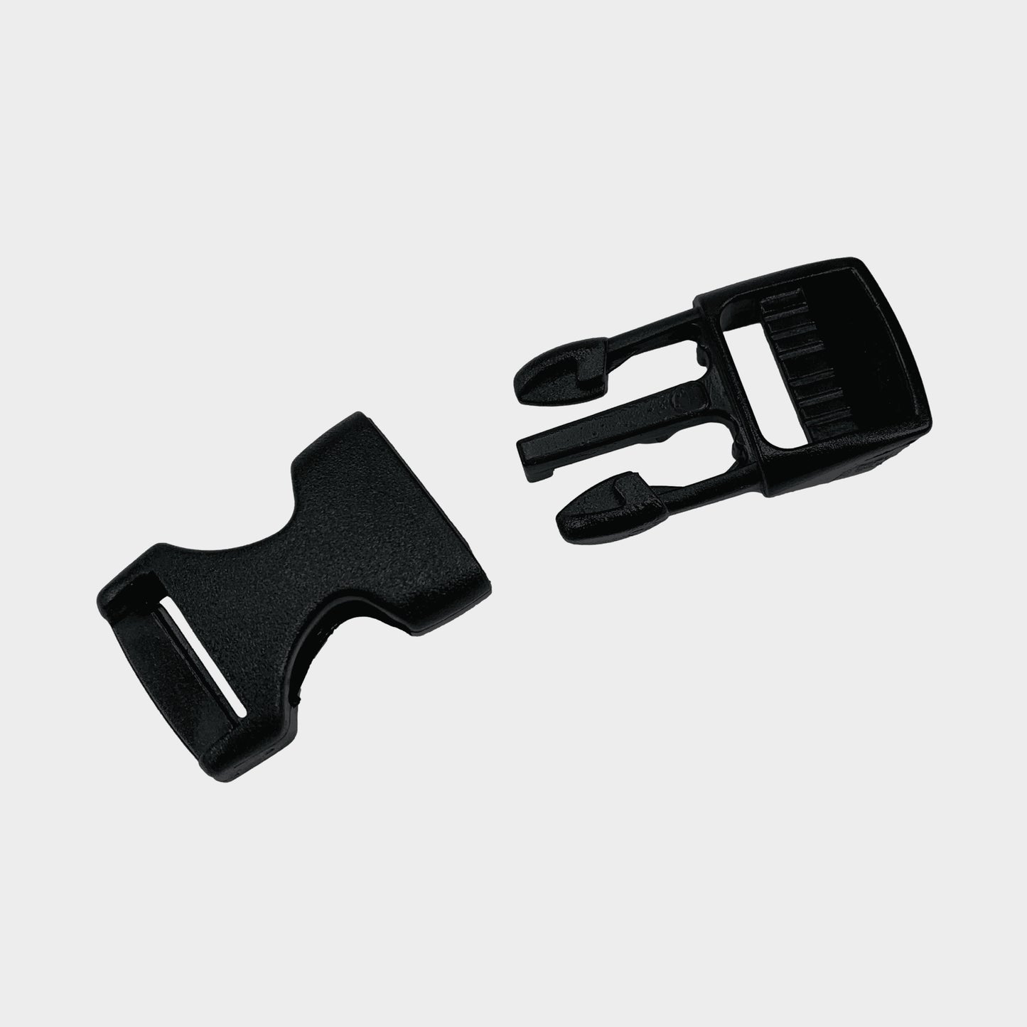 Safety Helmet Strap Clip: Black