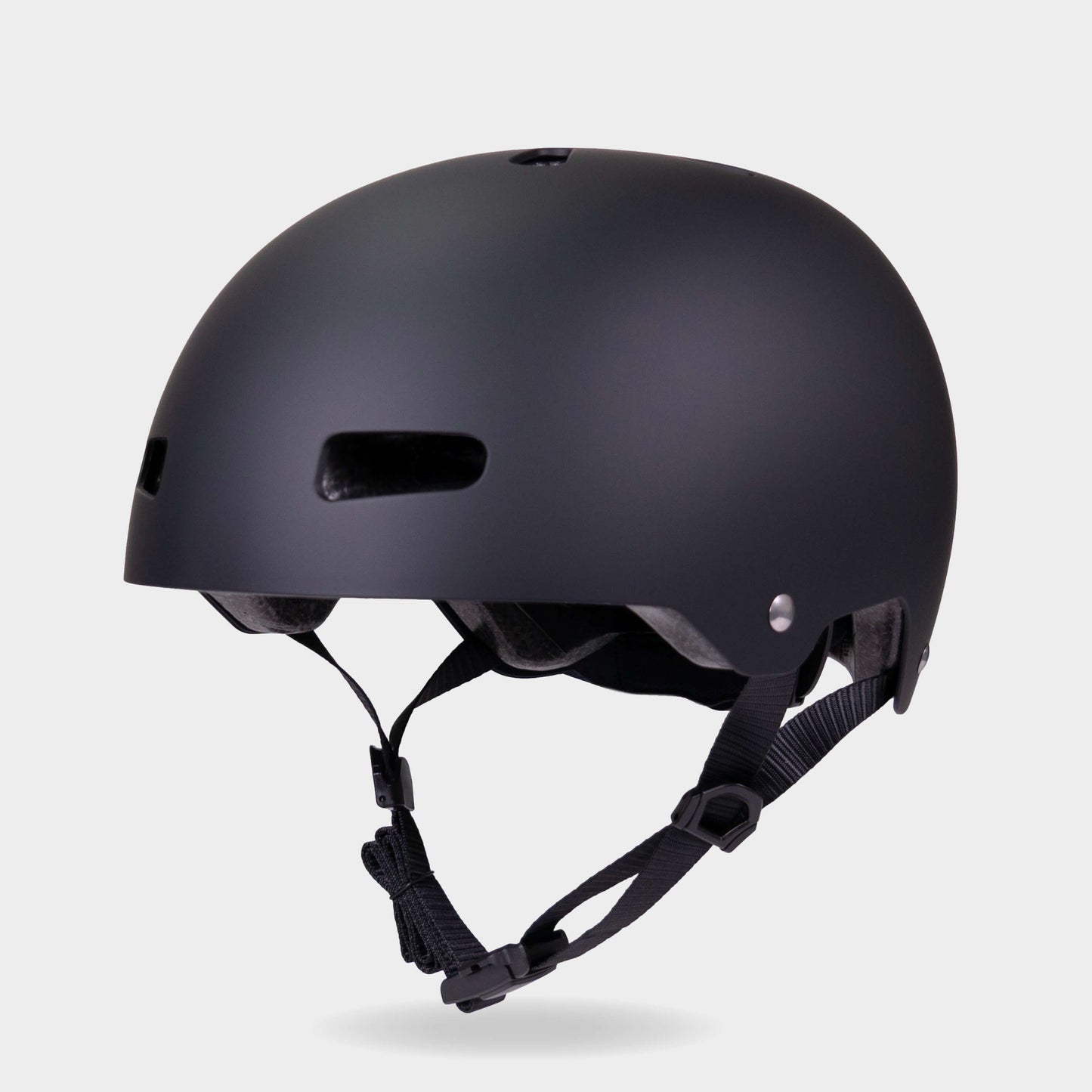 Plain Black Large Helmet For Bikes and Scooters