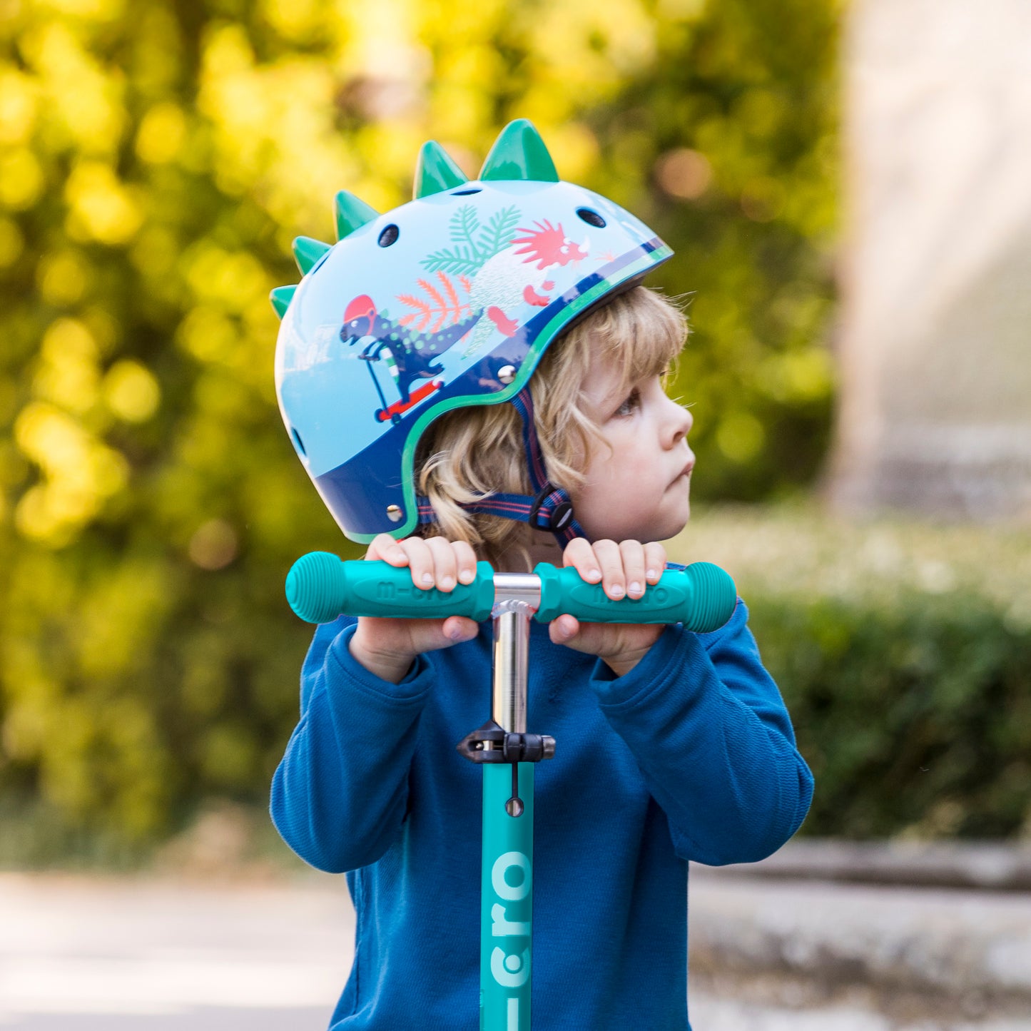 Printed Helmet for Bikes and Scooters: Dino
