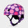 Printed Helmet for Bikes and Scooters: Purple Dot