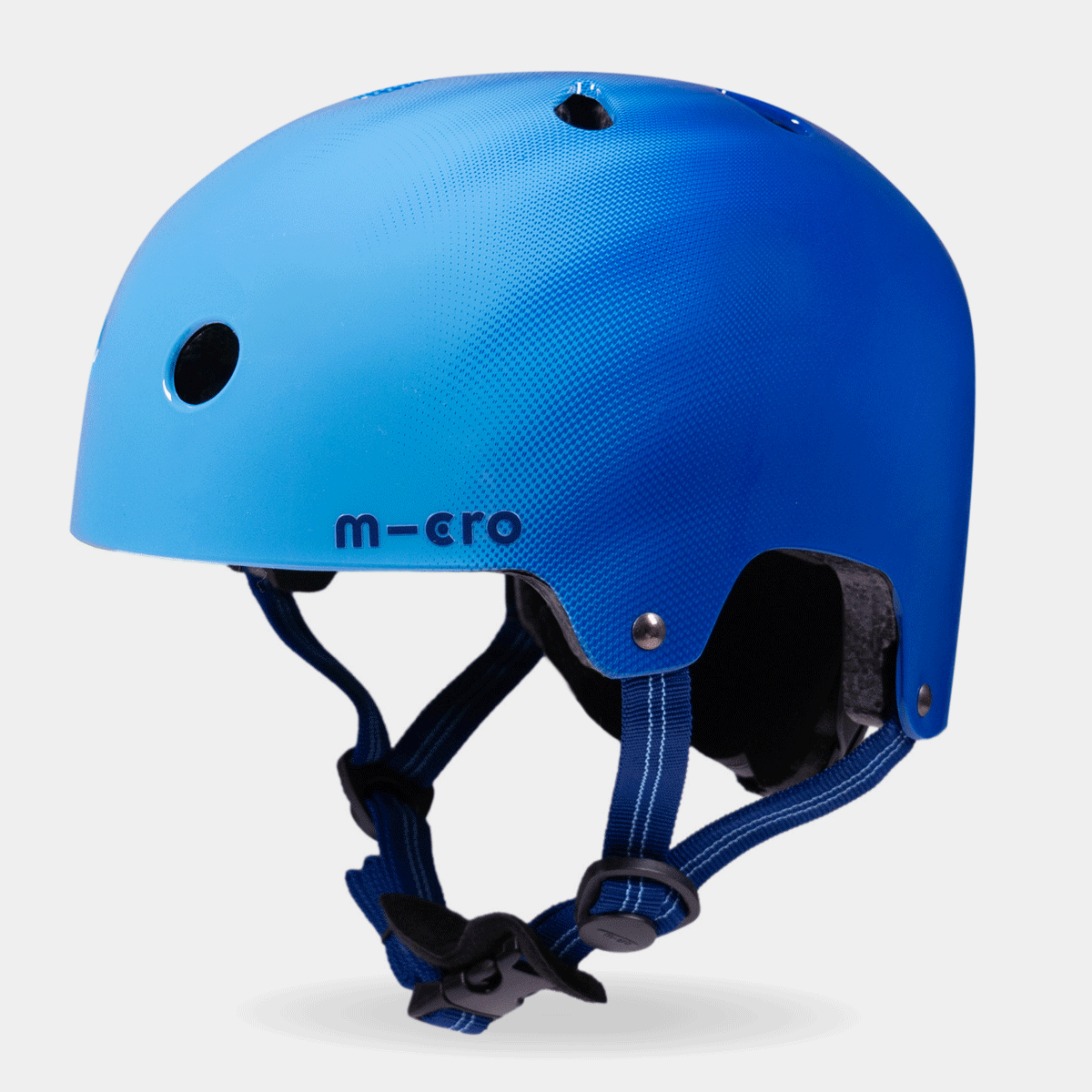 Printed Helmet for Bike and Scooters: Ombre Blue