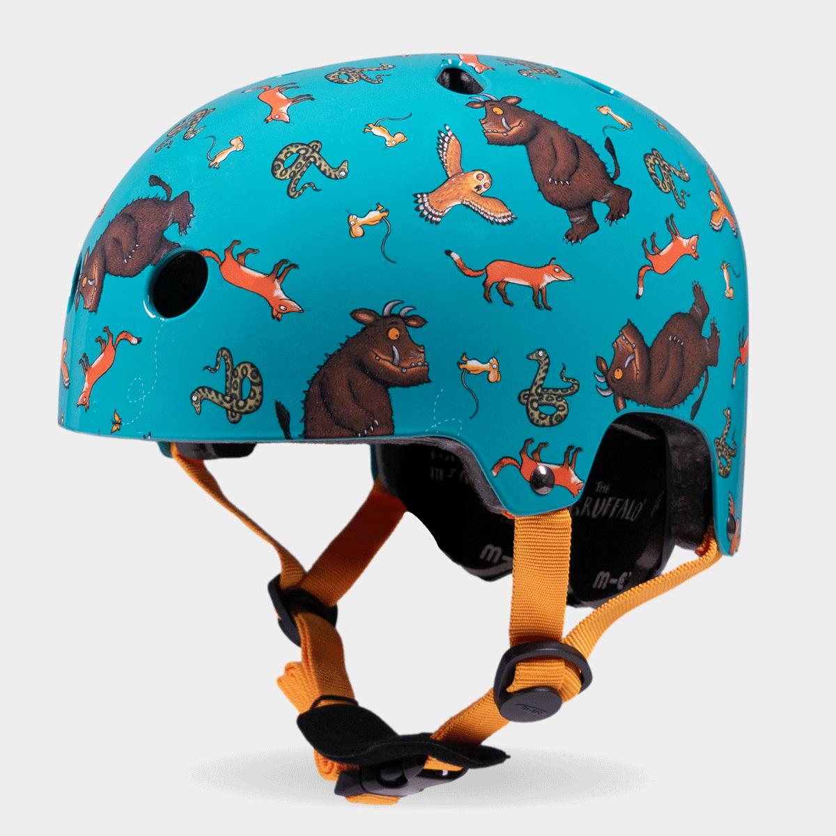 Printed Helmets for Bikes and Scooters: Gruffalo Aqua