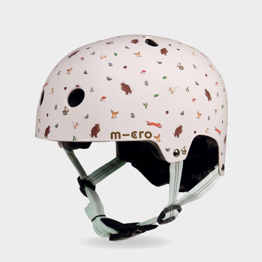 Printed Helmets for Bikes and Scooters: Gruffalo Ditsy Print