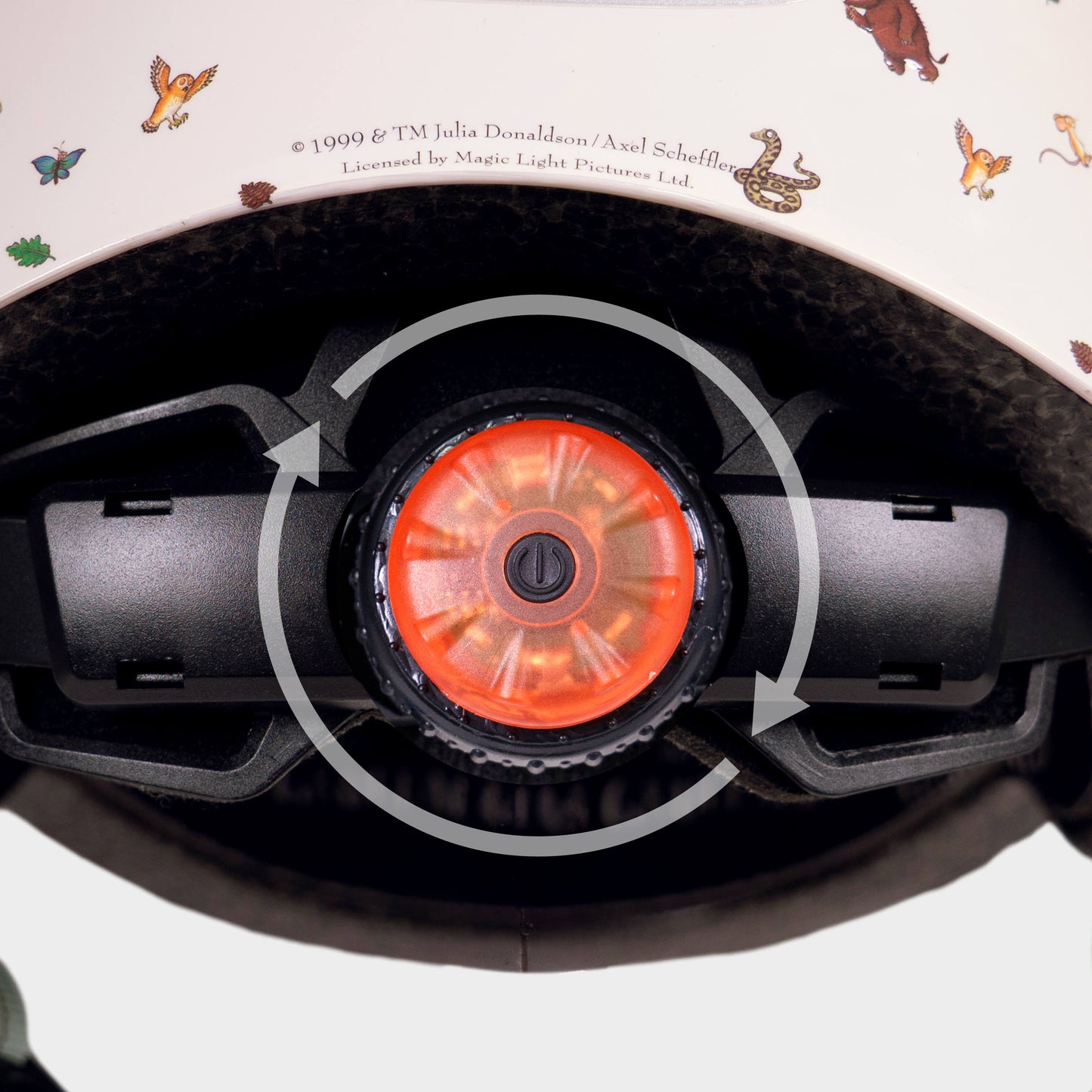 Printed Helmets for Bikes and Scooters: Gruffalo Ditsy Print