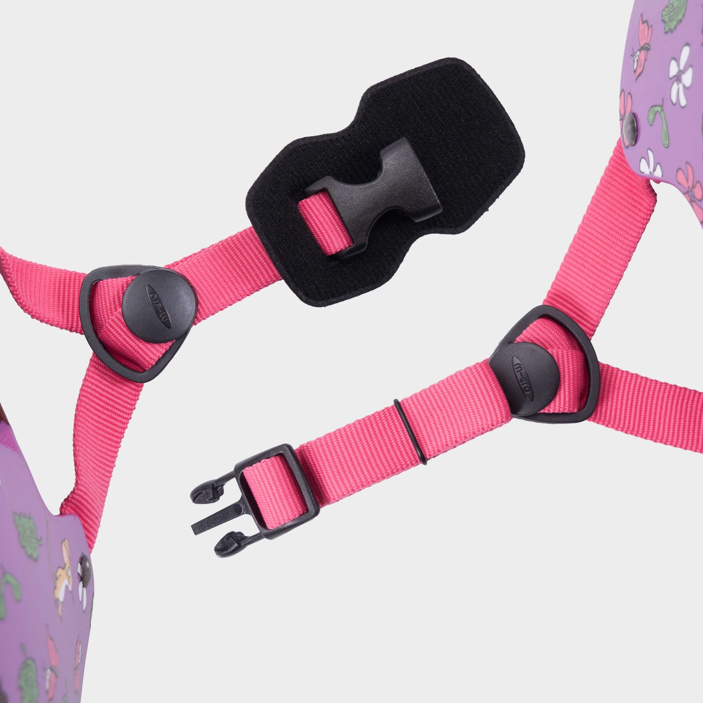 Printed Helmets for Bikes and Scooters: Gruffalo Purple