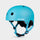 Plain Helmet for Bike and Scooters: Aqua