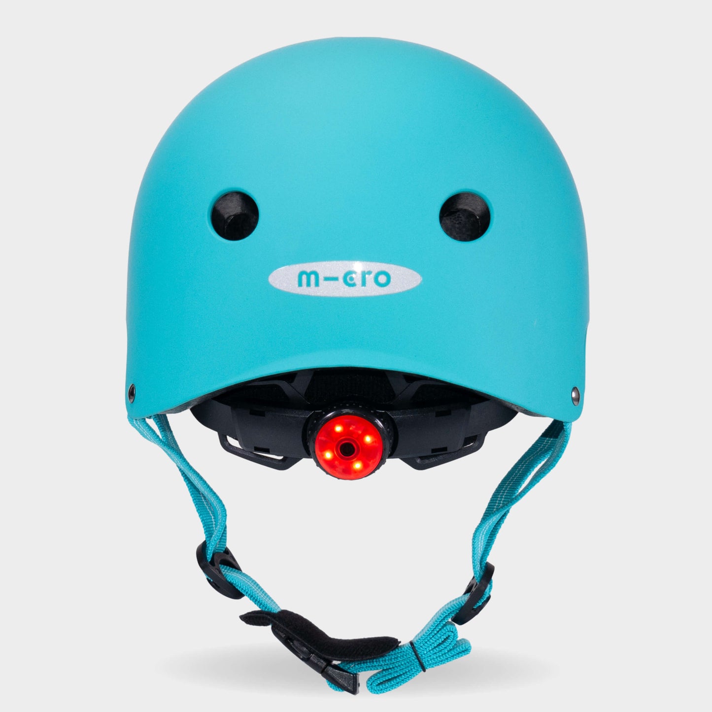 Plain Helmet for Bike and Scooters: Aqua