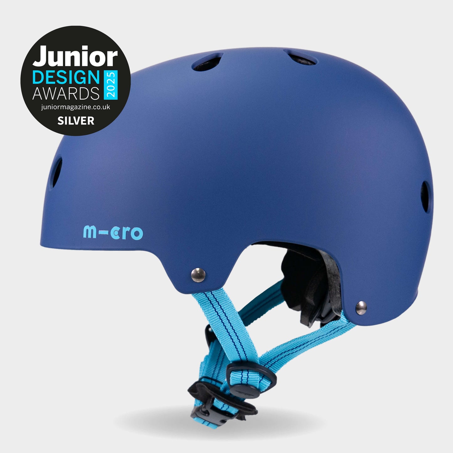 Plain Helmet for Bike and Scooters: Navy