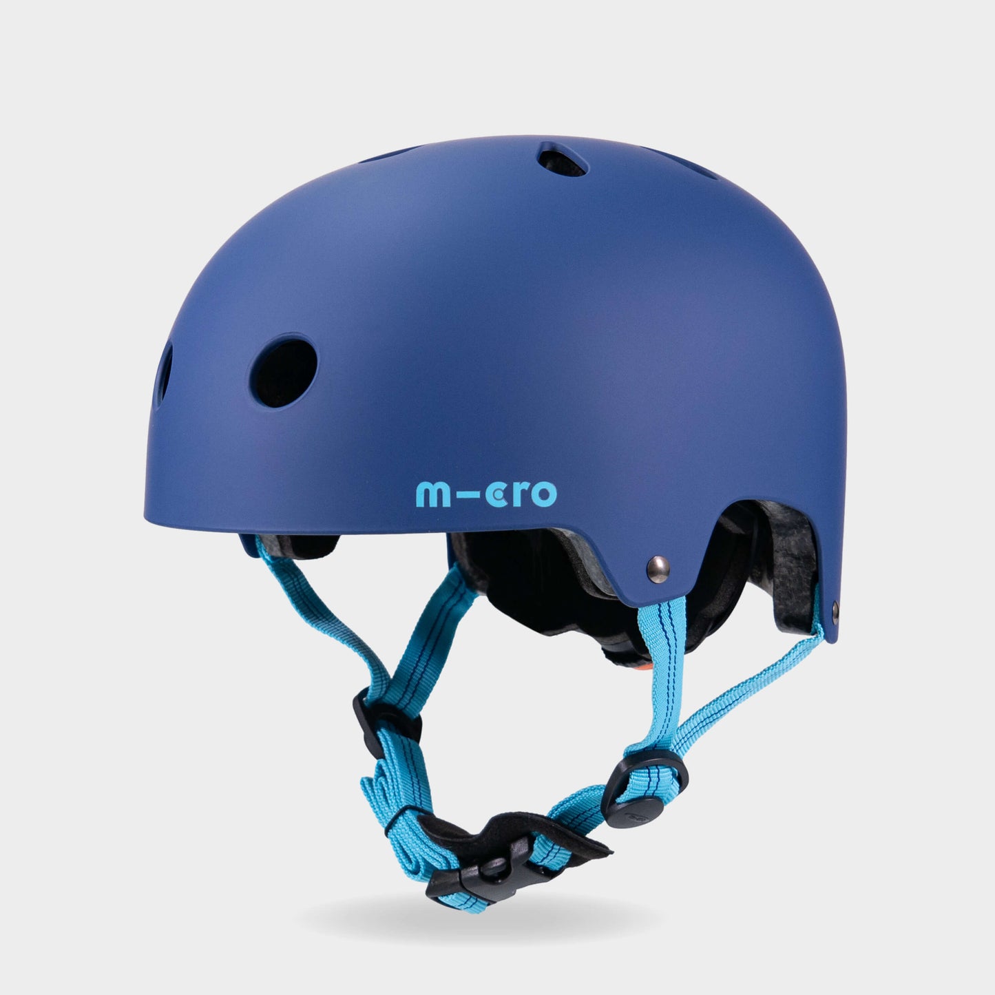 Plain Helmet for Bike and Scooters: Navy