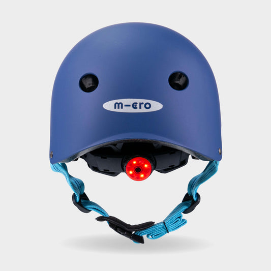 Plain Helmet for Bike and Scooters: Navy