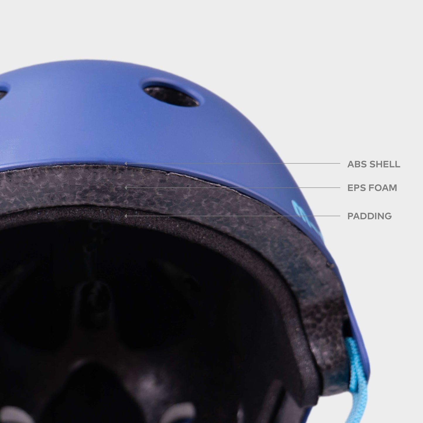 Plain Helmet for Bike and Scooters: Navy