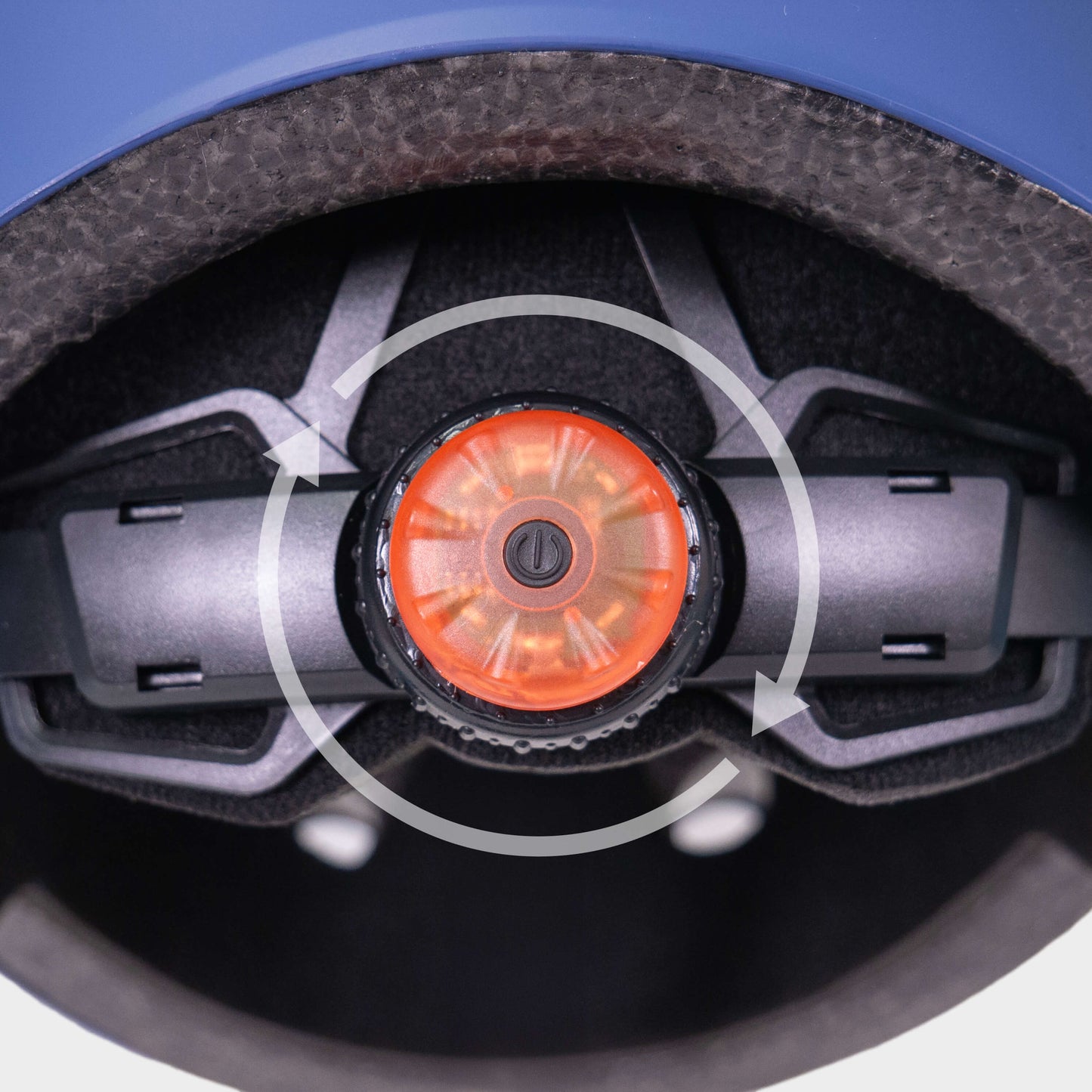 Plain Helmet for Bike and Scooters: Navy