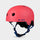 Plain Helmet for Bikes and Scooters: Red