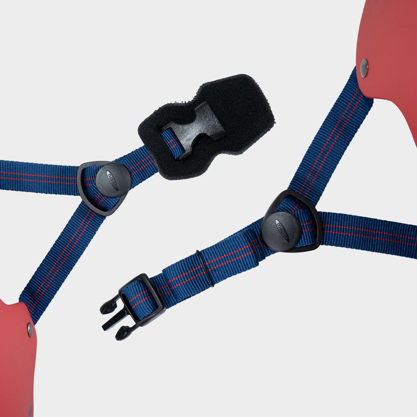Plain Helmet for Bikes and Scooters: Matt Red