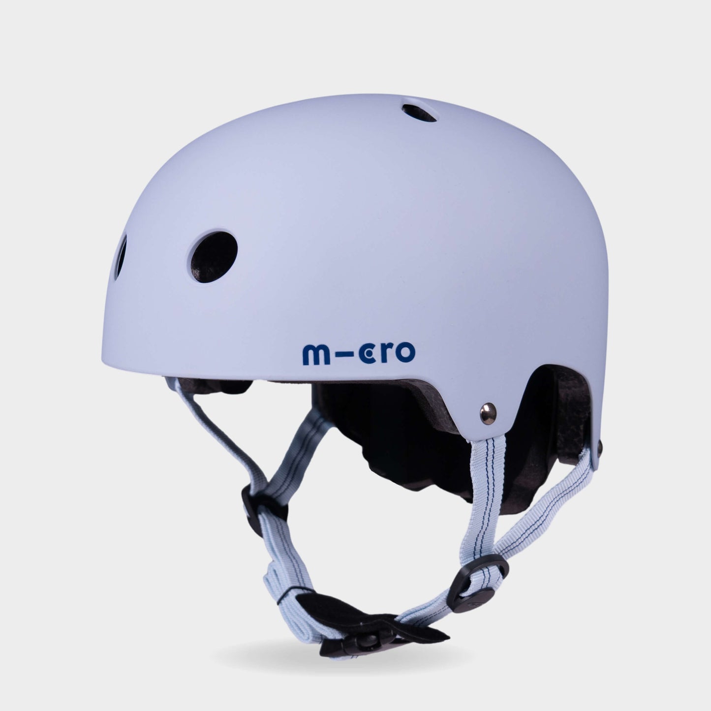 Plain Helmet for Bike and Scooters: Soft Blue