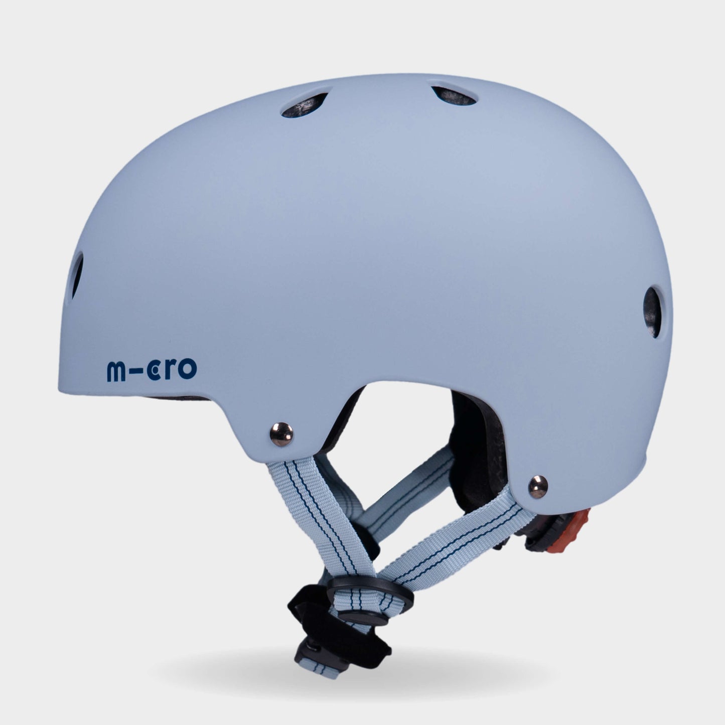 Plain Helmet for Bike and Scooters: Soft Blue