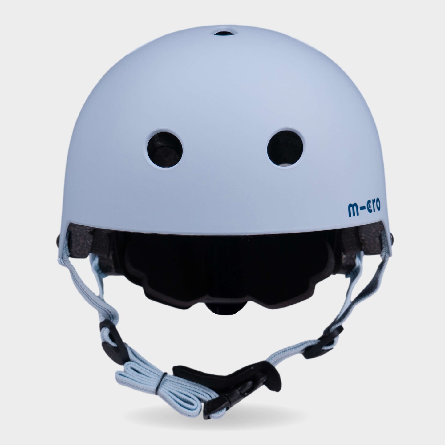 Plain Helmet for Bike and Scooters: Soft Blue