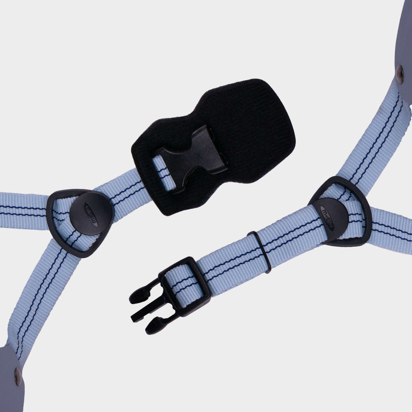 Plain Helmet for Bike and Scooters: Soft Blue