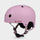 Plain Helmet for Bike and Scooters: Rose Pink