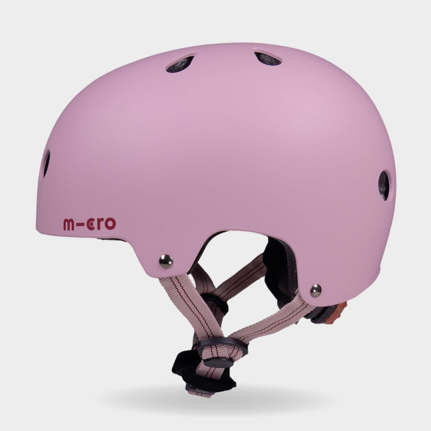 Plain Helmet for Bike and Scooters: Rose Pink
