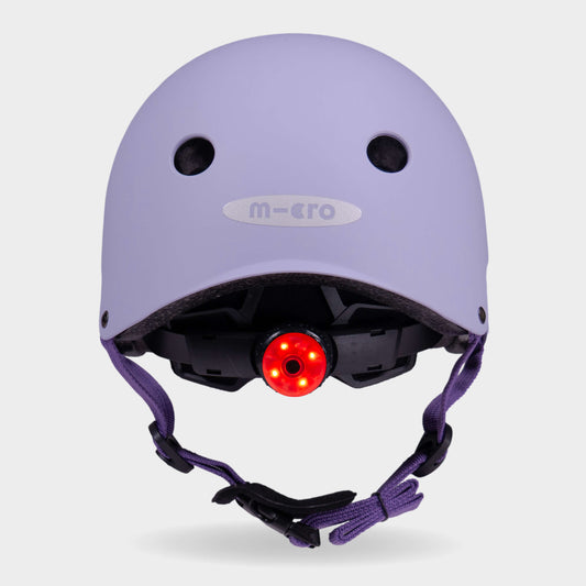 Plain Helmet for Bike and Scooters: Soft Lavender