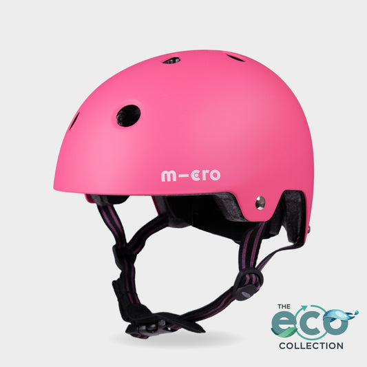 Plain Eco Helmet For Bikes and Scooters: Pink