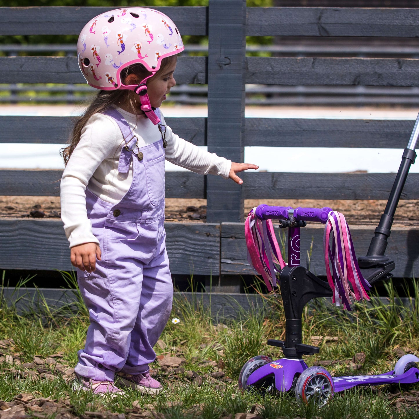 Printed Helmets for Bikes and Scooters: Mermaid