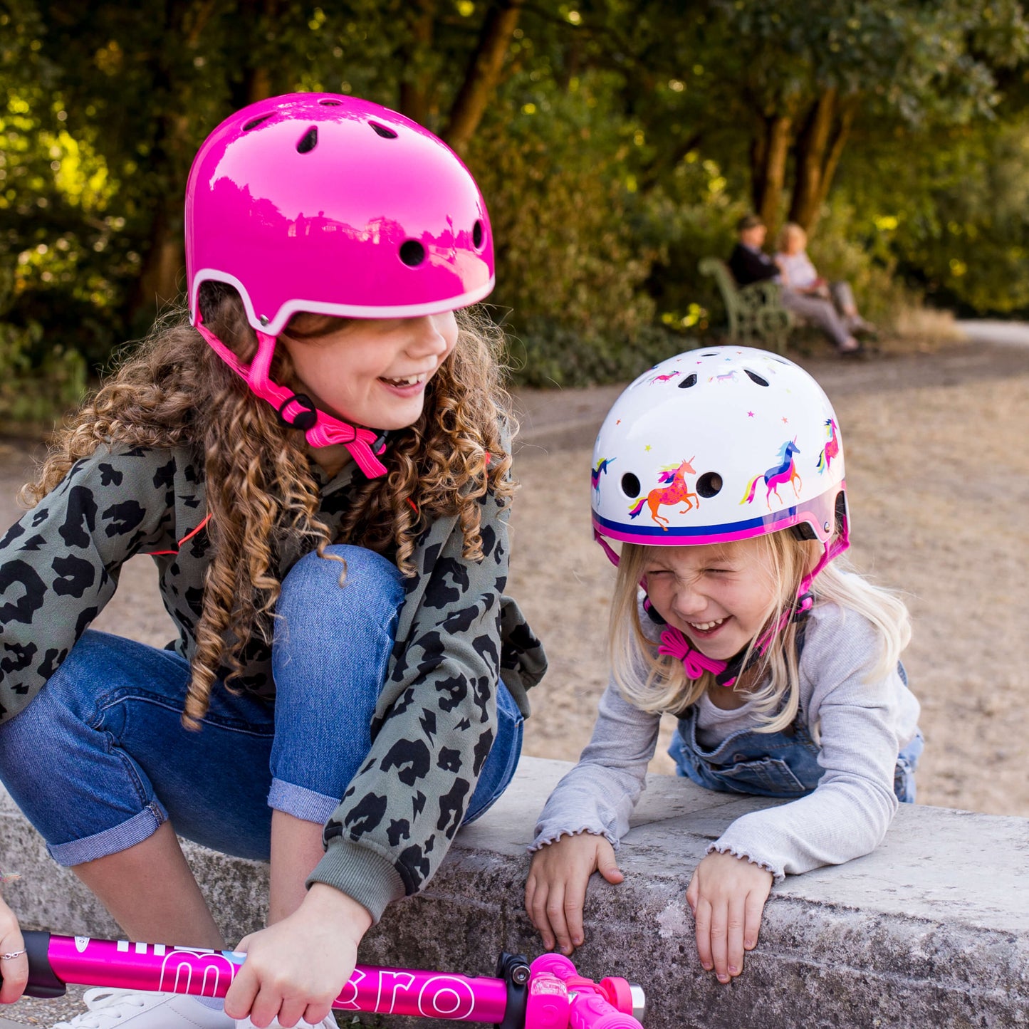 Printed Helmets for Bikes and Scooters: Unicorn