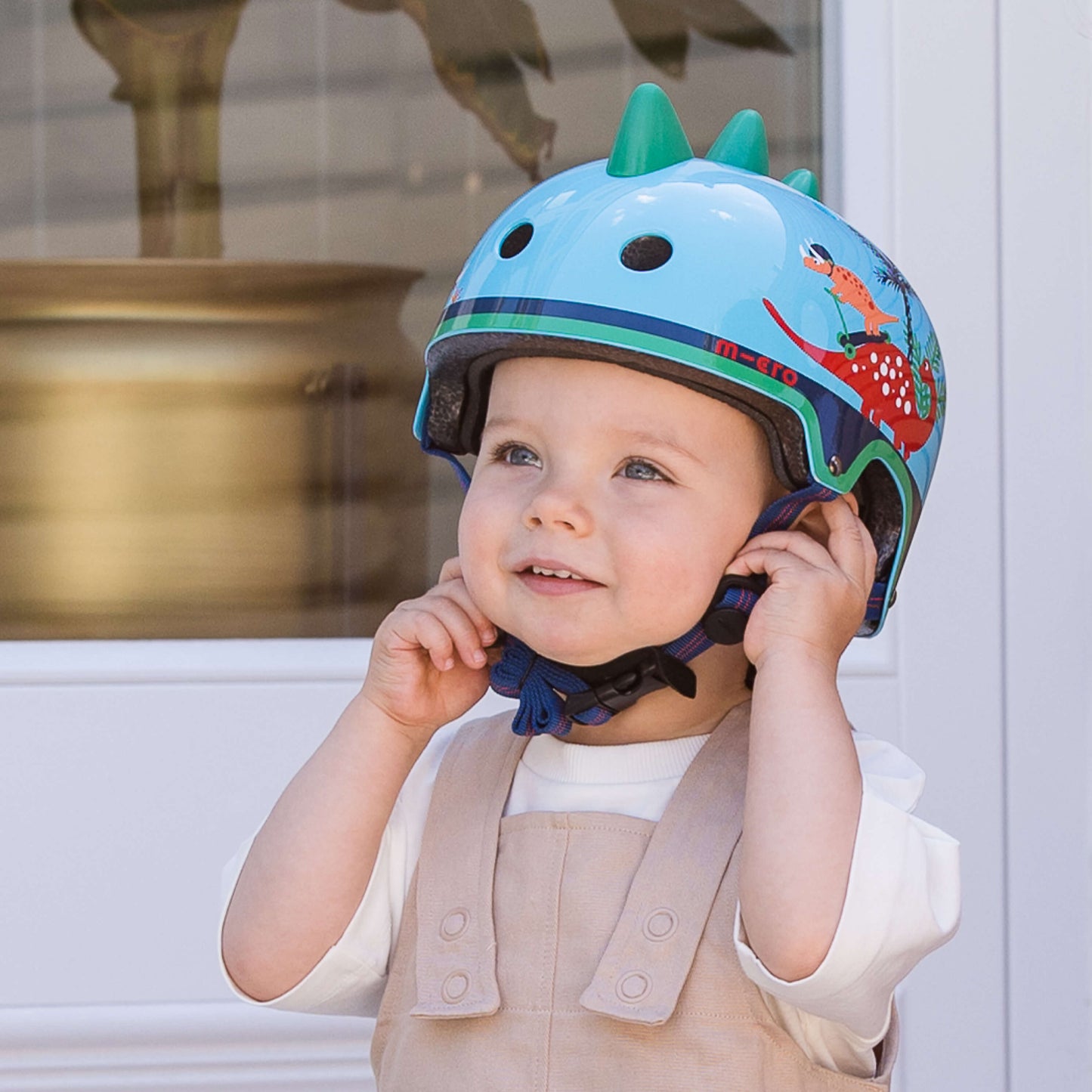 Printed 3D Helmets for Bike and Scooters: Dino